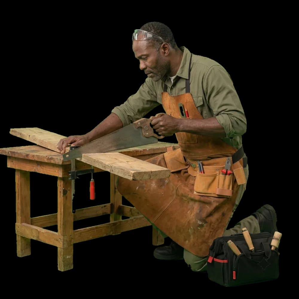 A Servika Pro carpenter at work